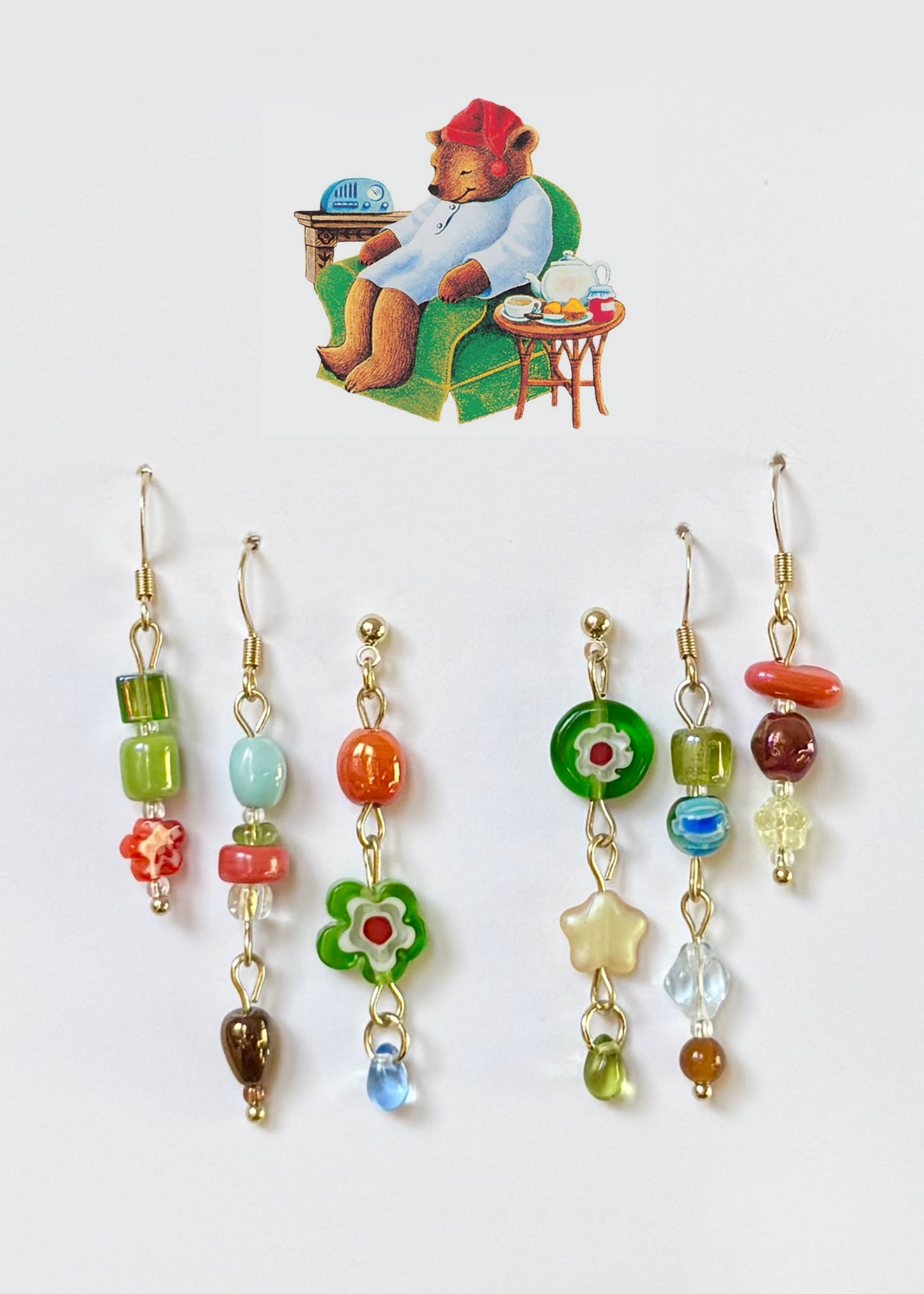 sleepytime tea bear stacks ⋆˚࿔