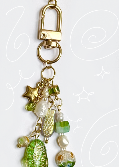 lucky fish bag charm!