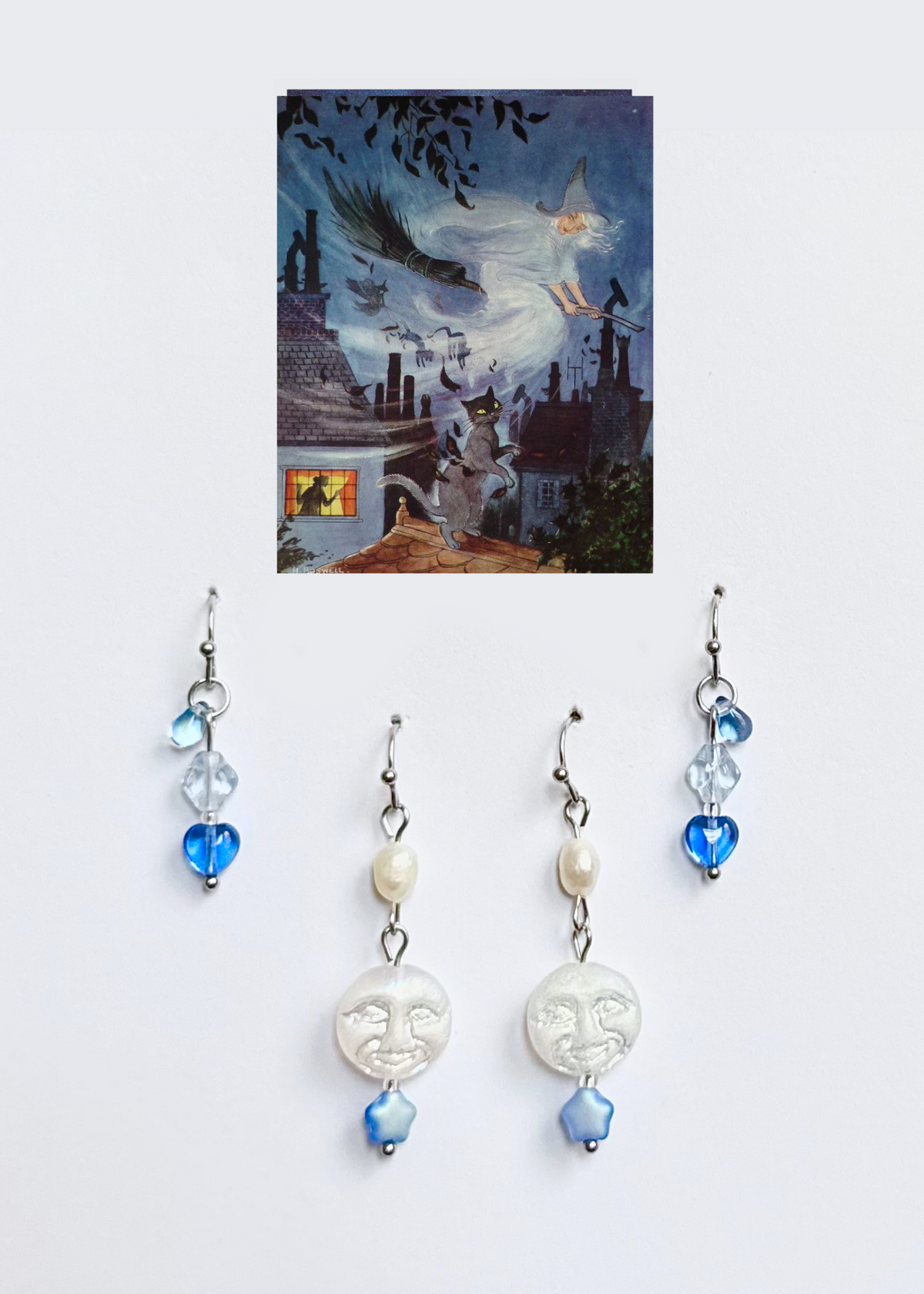 full moon doubles ⋆.˚ ☾⭒. silver